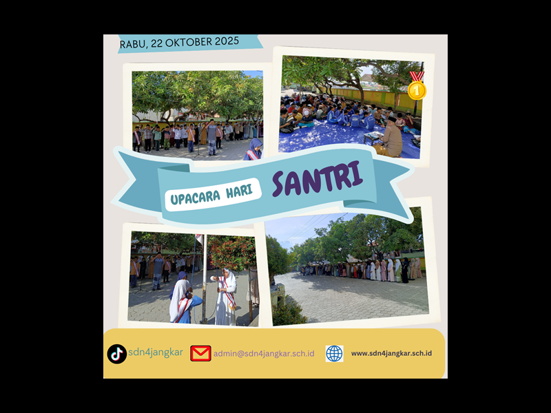UPACARA HARI SANTRI